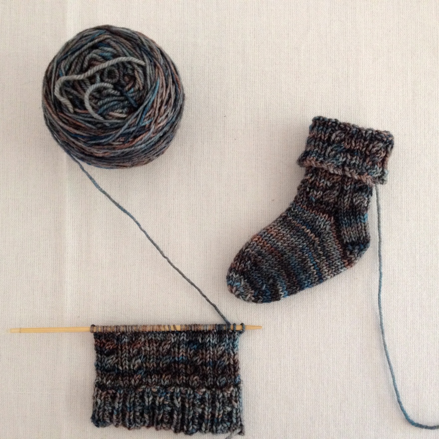 cable baby socks